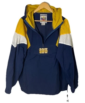 VTG 90s IOU Nylon 1/2 Zip Windbreaker Jacket Pullover Streetwear Skater Men LRG - Image 1 of 4