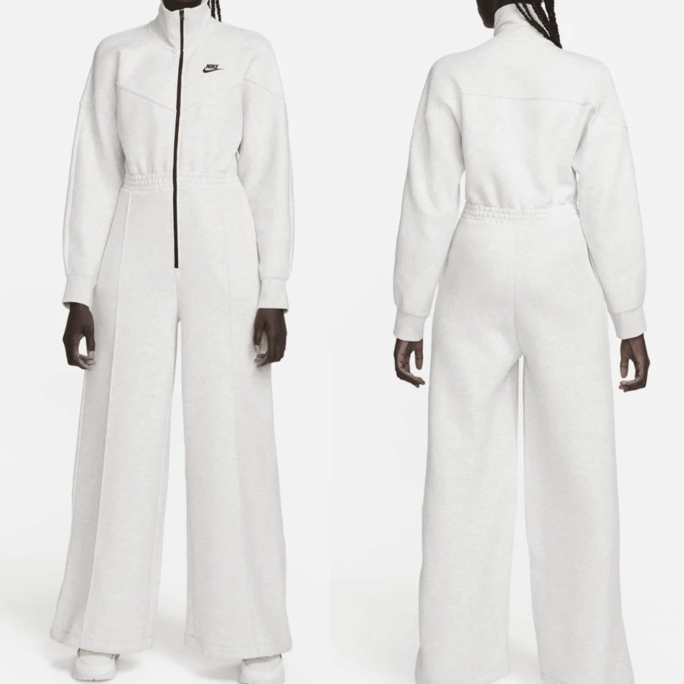 Mono polar Nike Tech talla XS gris para mujer ropa deportiva cortavientos $185 Foto 1 de 4