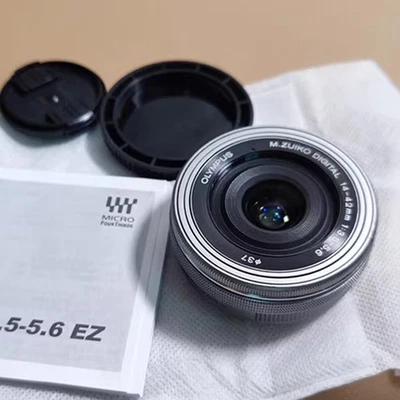 M.Zuiko 14-42mm f/3.5-5.6 EZ Lens for Olympus Panasonic M4/3-Mount Camera - Image 1 of 4