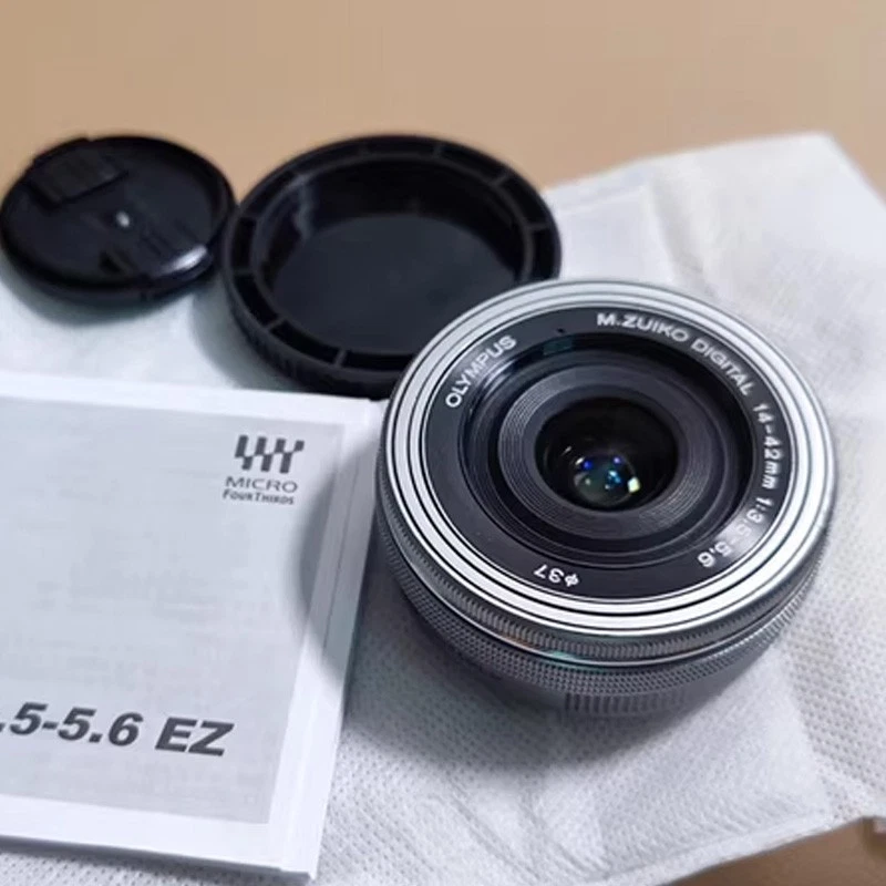 M.Zuiko 14-42mm f/3.5-5.6 EZ Lens for Olympus Panasonic M4/3-Mount Camera - Image 1 of 4
