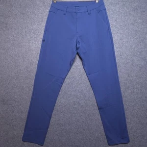 BYLT Everyday Pant 2.0 Mens 31x30 Blue Slim Performance Athleisure Stretch - Picture 1 of 14