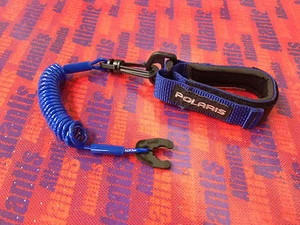 POLARIS SL SLT SLTX VIRAGE OCTANE MSX ALL MODELS NEW WRIST/VEST LANYARD BLUE BL - Picture 1 of 1