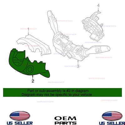 Genuine OEM Lower Steering Column Cover 2016-2019 Hyundai Sonata HYBRID - Image 1 of 2