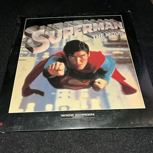 SUPERMAN: THE MOVIE • Laserdisc - Wide Screen Edition Christopher Reeves - Imagen 1 de 10
