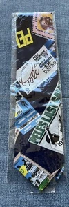 Soccer men's TIE Pele Edson Arantes do Nascimento Brazil cravatte corbata #2A - Picture 1 of 3