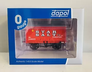 DAPOL O GAUGE LTD EDITION / COLLECTORS CLUB STAR SALT CHESTER WAGON - Picture 1 of 2