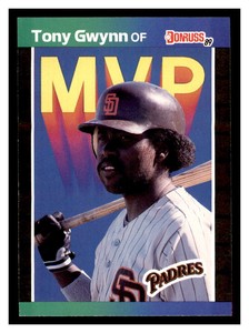 1989 Donruss Bonus MVP's #BC-20 TONY GWYNN San Diego Padres ~C3W