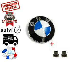 Logo BMW 82mm Capot Emblème E46 E90 E92 E60 E34 E36 E39 X3 X5 X6