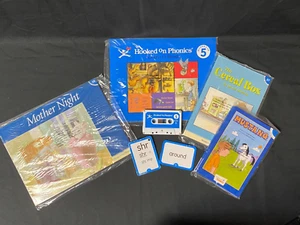 Vintage 1998 Hooked on Phonics Level 5 Complete Set With Rare Chapter Books - Picture 1 of 10