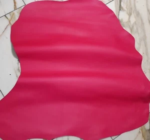 LEDER TIP 39867-M, Lederreste, 1 Lederhaut 0,9mm, pink nappa - Bild 1 von 2