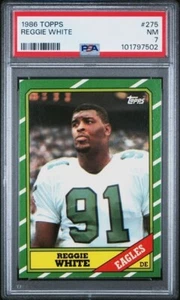 1986 Topps #275 Reggie White RC PSA 7 - Picture 1 of 1