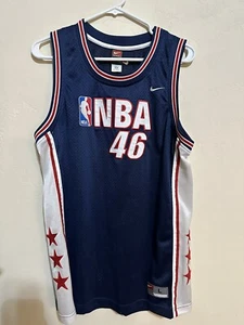 NIKE NBA #46 BOYS YOUTH BASKETBALL ALLSTAR STITCHED JERSEY Size LARGE 16/18 - Picture 1 of 15