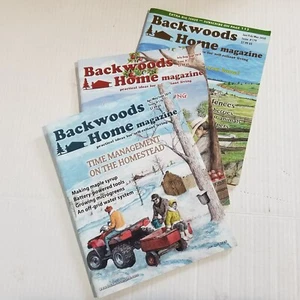 Backwoods Home Magazine Lot /3 Homestead Off-Grid Living 2019-20 #176 177 & 179 - Picture 1 of 23