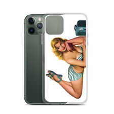 1940s Bathing Beauty Pin-Up Retro iPhone Custom Cell Mobile Phone Case