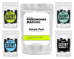 Pheromones MAX Sample Pack Bundle to Attract Women - Picture 1 of 4