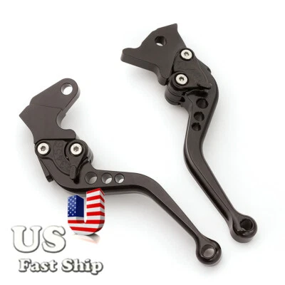 Palanca de embrague de freno corta CNC de EE. UU. para HONDA CBR1000RR 2004-2007 CB1000R 2008-2016 Foto 1 de 4