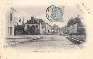 CPA 45 BELLEGARDE LOIRET RUE DEMERSAY - Bild 1 von 1