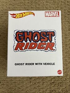 Hot Wheels MARVEL Ghost Rider Motorcycle Figure Collectible SDCC 2022