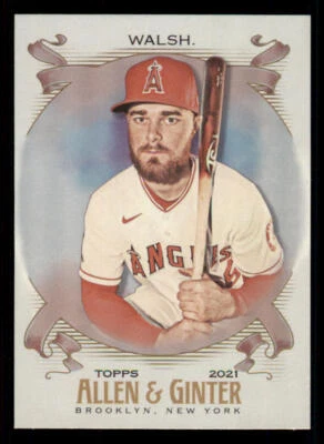 2021 Topps Allen and Ginter Silver Parallel #174 Jared Walsh - Image 1 of 2