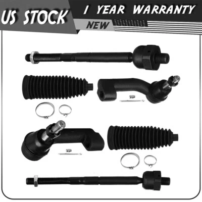 6Pcs Tie Rod End and Pinion Bellow For 2007-2016 Ford Expedition 2009-2017 F-150 - Image 1 of 4