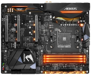 Placa madre Gigabyte GA-AX370-GAMING K7 AMD X370 zócalo AM4 4 x DDR4 ATX M.2 - Imagen 1 de 4
