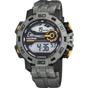 OROLOGIO CALYPSO DA UOMO DIGITALE CRONOGRAFO CINTURINO GRIGIO K5809/4 - Imagen 1 de 1