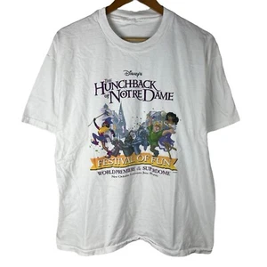 Vintage 90s Disney Hunchback Of Notre Dame XL Movie Promo Shirt World Premiere - Picture 1 of 5