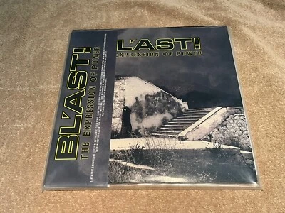 BL'AST "THE EXPRESSION OF POWER" 3LP CLEAR VINYL PUNK M/M black flag neon christ - Image 1 of 2
