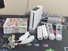 Nintendo Wii Console With Games Gamecube Compatible - Tested Very Clean! Motion