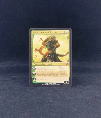 Ajani, Mentor of Heroes Journey Into Nyx Regular MTG LP - Image 1 of 2