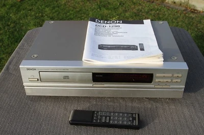 Denon DCD-1290 CD Player in champagner mit FB und BA - spielt gut - 20 BIT D/A - - Bild 1 von 4