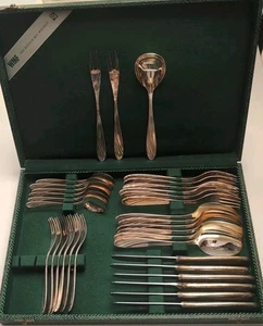 WMF Besteck Modell Wien für 6 Personen 33 teilig 90er Silberauflage WMF Friodur - Bild 1 von 8