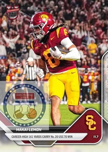 **PRE SALE** Makai Lemon - 2025-26 Bowman U NOW® Football - Card 40 - Picture 1 of 1