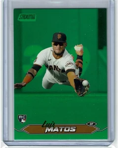 2024 Topps Stadium Club - Luis Matos #209 lamina verde /199 (RC) - Foto 1 di 2