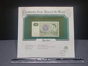 🇸🇪 World Banknotes Sweden 10 kronor 1983 P-52d unc 060825-25 - Picture 1 of 4