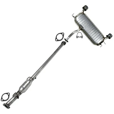 Kit de escape silenciador tubo resonador se adapta a: Hyundai Tucson 2005-2008 2,7 L 4x4 Foto 1 de 4