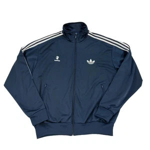 Chaqueta de Pista Pasatiempo Golf Club Adidas Para Hombre XXL, Trifolio Azul Marino Tres Rayas - Imagen 1 de 13