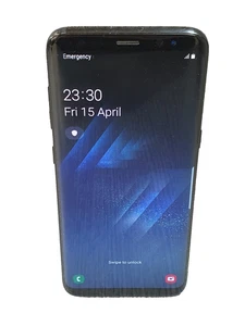 SAMSUNG GALAXY S8 SM-G950F 64GB BLACK Unlocked Grade C EF3007 - Picture 1 of 7