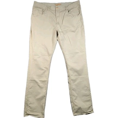 Брюки мужские Robert Graham 40x34 хаки классические Yates прямые повседневные китайские - Изображение 1 из 4