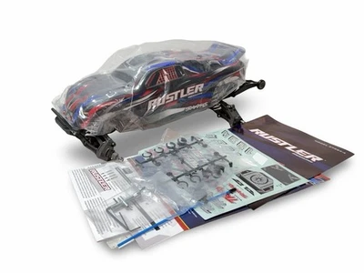 Deslizante de rodillos Traxxas Rustler BL-2s HD sin clip 1/10 2x2 con cuerpo *Como nuevo bajo uso Foto 1 de 4