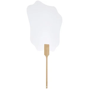 Transparent Fan Blank Painting Hand Unfinished Decorative Craft Fans - Imagen 1 de 12