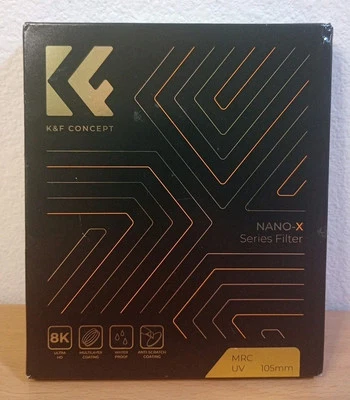 K&F Concept 105mm MC UV Protection Filter with 28 Multi-Layer Coatings - Image 1 of 4