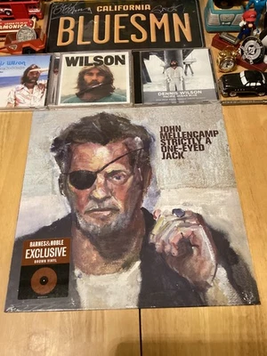 John Mellencamp Strictly A One-Eyed Jack Brown Vinyl LP Sealed Foto 1 de 3