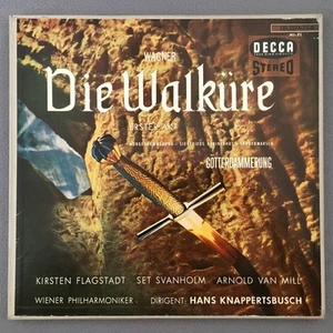 D567 Wagner Valkyrie Flagstadt Knappertsbusch VPO 2LP DECCA SXL 2074/75-B St - Picture 1 of 4