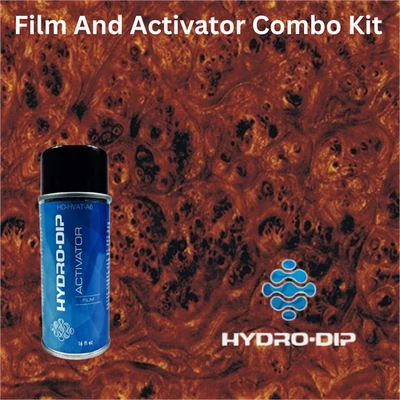 Kit combinado activador de película Hydro Dip HD-W629 madera de burlón envejecida Foto 1 de 4