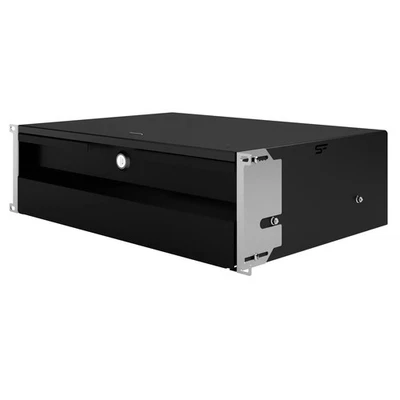 RD19-3U-320B Rack Drawer 19" 3U, 320mm, Black - Image 1 of 4