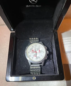 Mercedes Benz Motorsport AMG Classic Car Accessory Sport Swiss Chronograph Watch - Picture 1 of 7