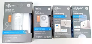 CYNC *GE* Dimmer + Bewegungsmelder + 2 Smart Plug 4 Stück Set Neu - Bild 1 von 3