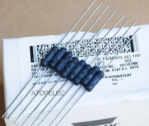 2/10 Stück Vishay Dale 3W drahtgewickelte Metallwiderstände HiFi Audio 0,5 Ohm-10K 1% 5% - Bild 1 von 3