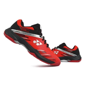 Yonex 24 S/S Power Cushion Cascade Accel Unisex Badminton Shoes Sports Red NWT - Picture 1 of 8